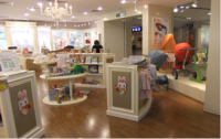 British Baby Window Display Props