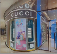 Gucci Window Display Props